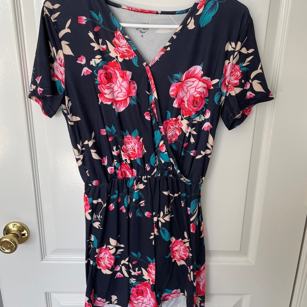 Floral Romper